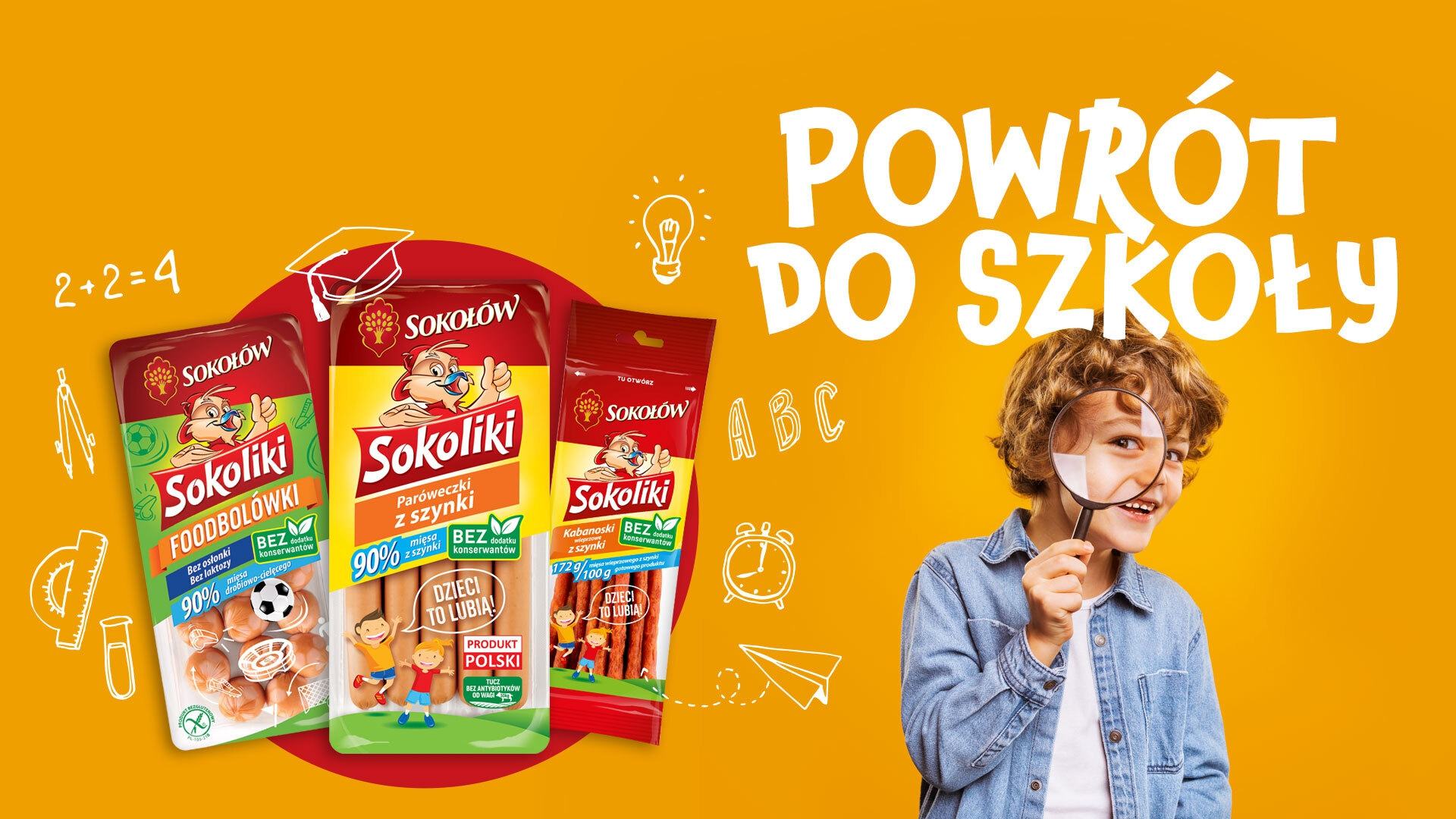 Powrót Do Szkoły We Wrześniu 2021 Smaczny powrót do szkoły | Sokołów SA